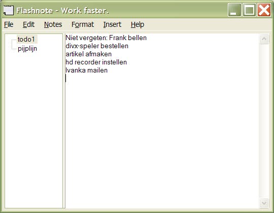 Flashnote