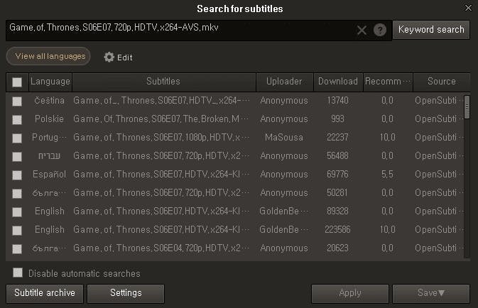 GomPlayer - Mediaspeler