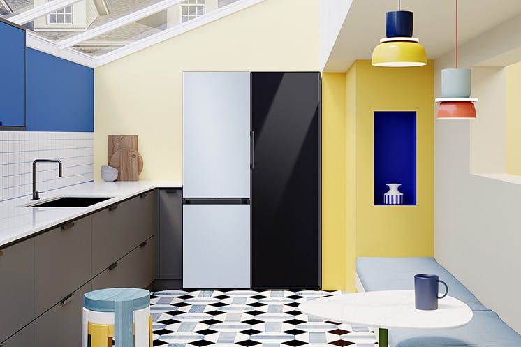 De Bespoke-lijn van Samsung kun je helemaal naar wens aanpassen.