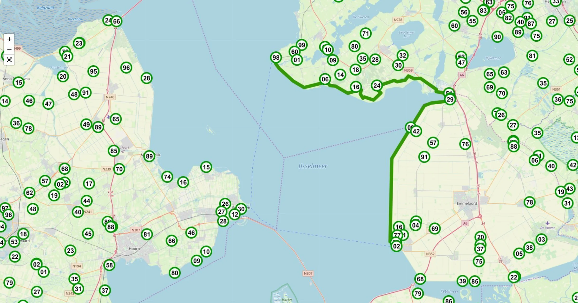 De mooiste fietsroute langs het IJsselmeer: van Urk naar Stavoren