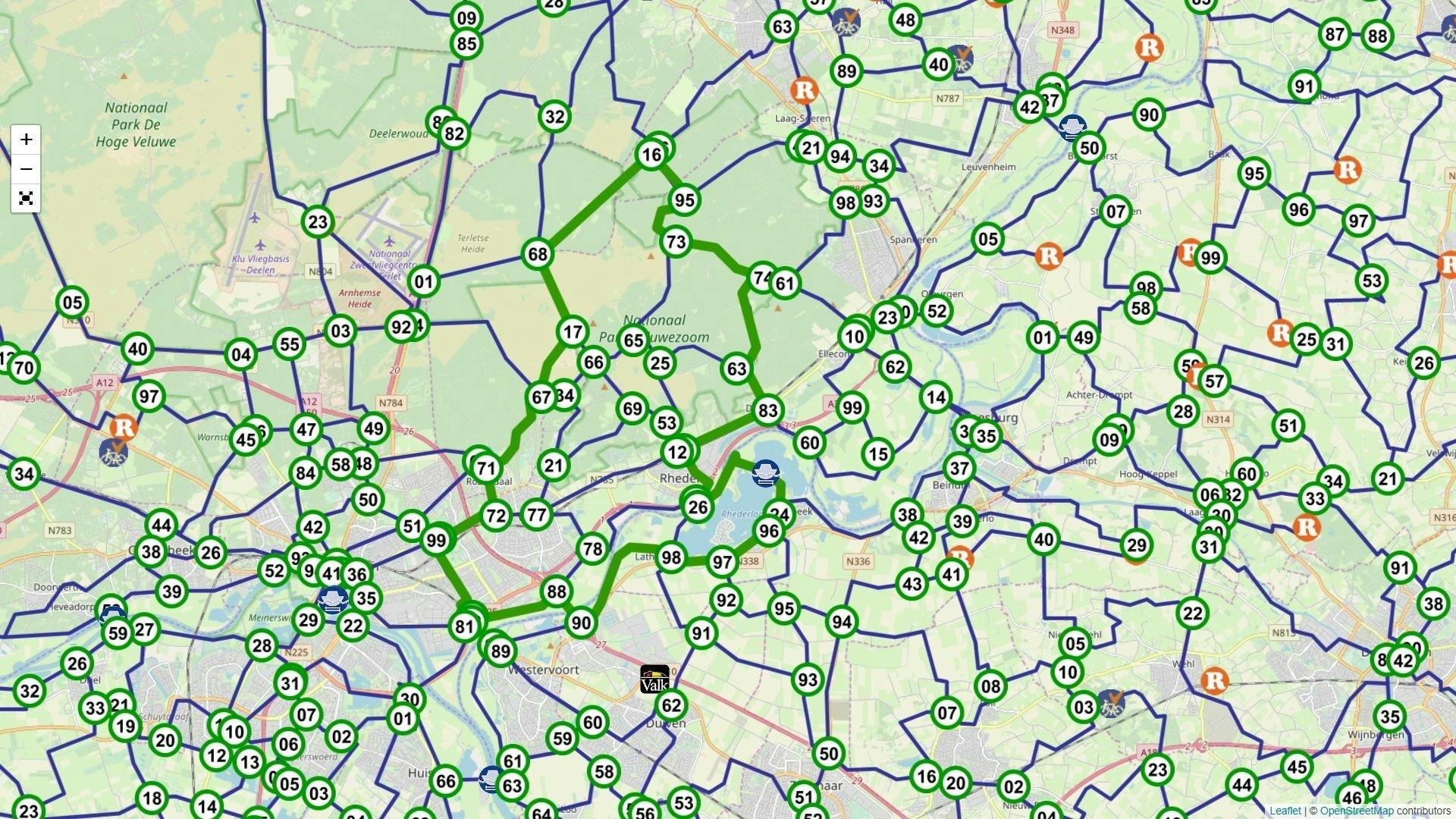 Romantische fietsroute door de Veluwe