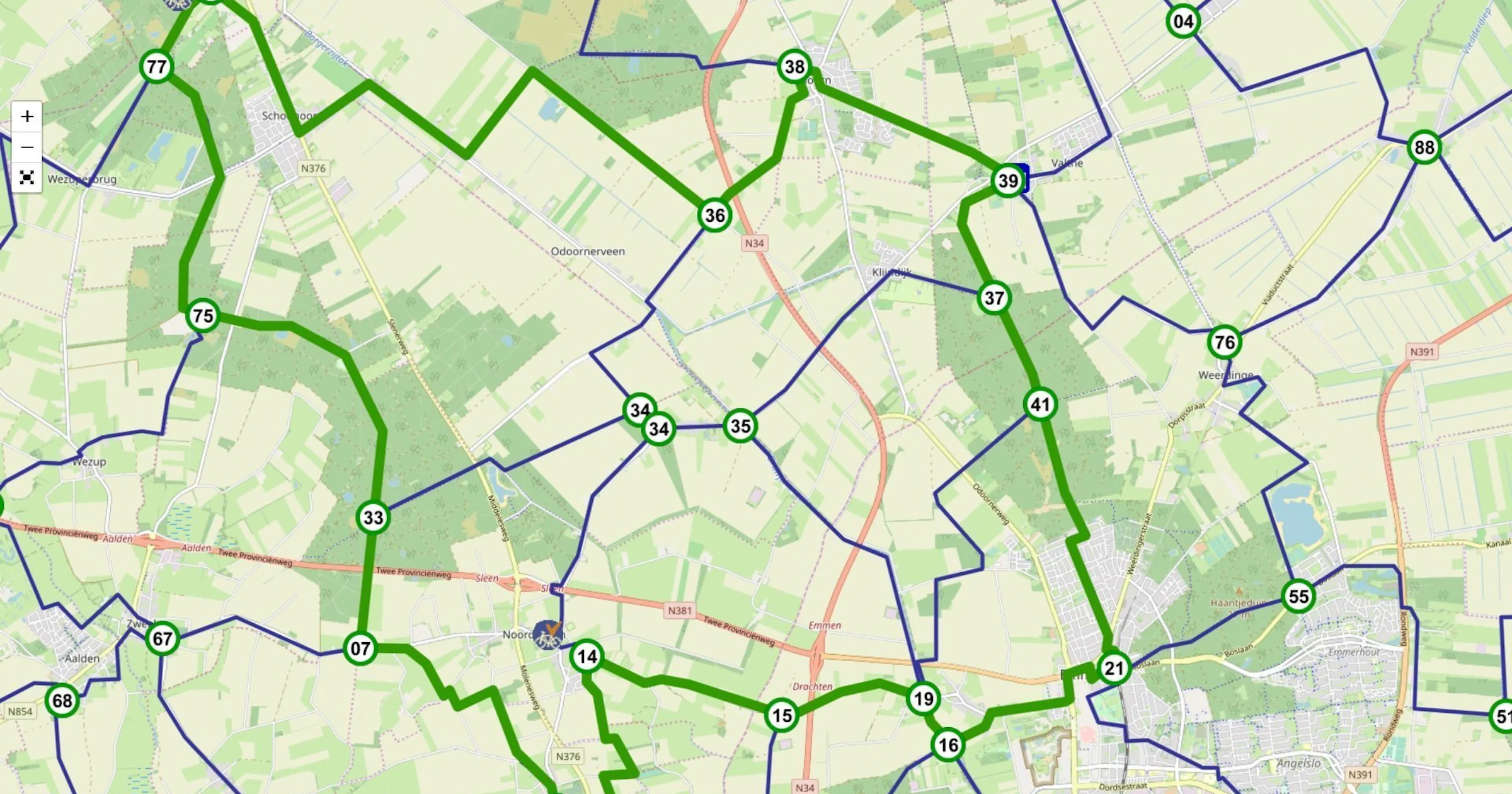 De mooiste fietsroute door Drenthe