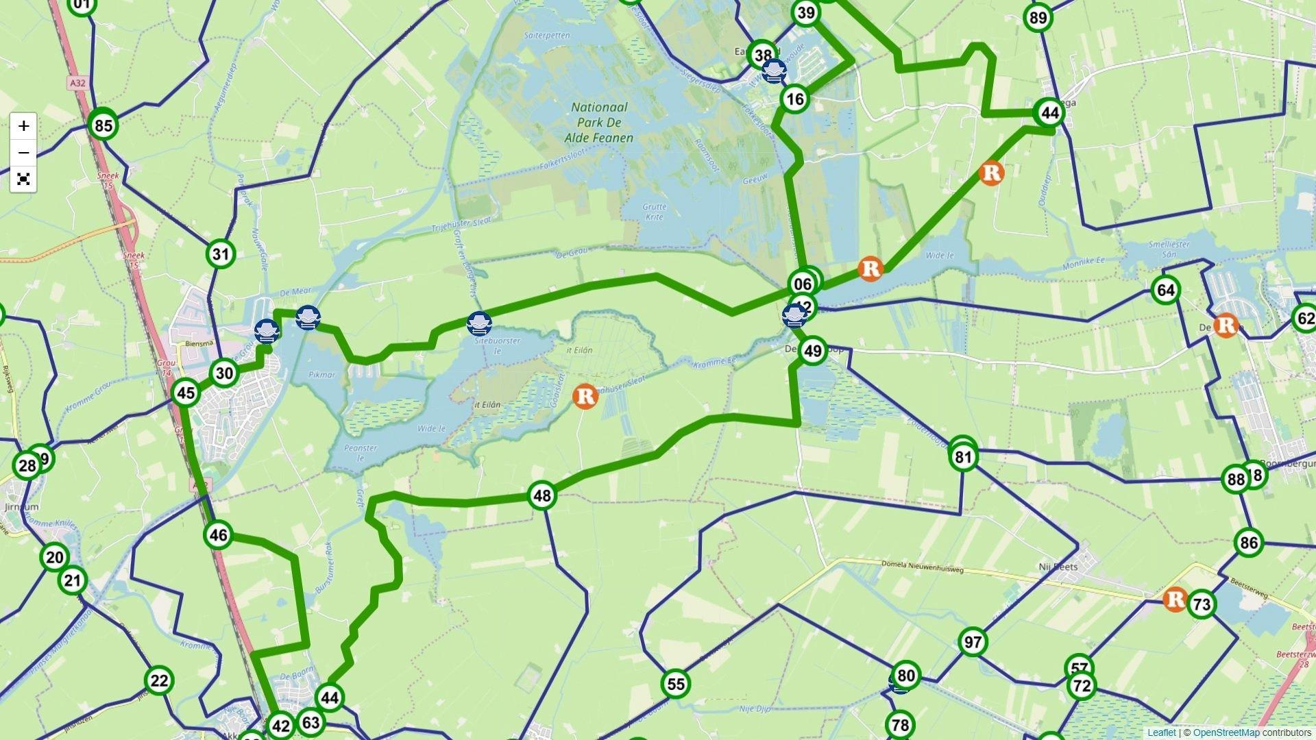 De mooiste fietsroute door Friesland