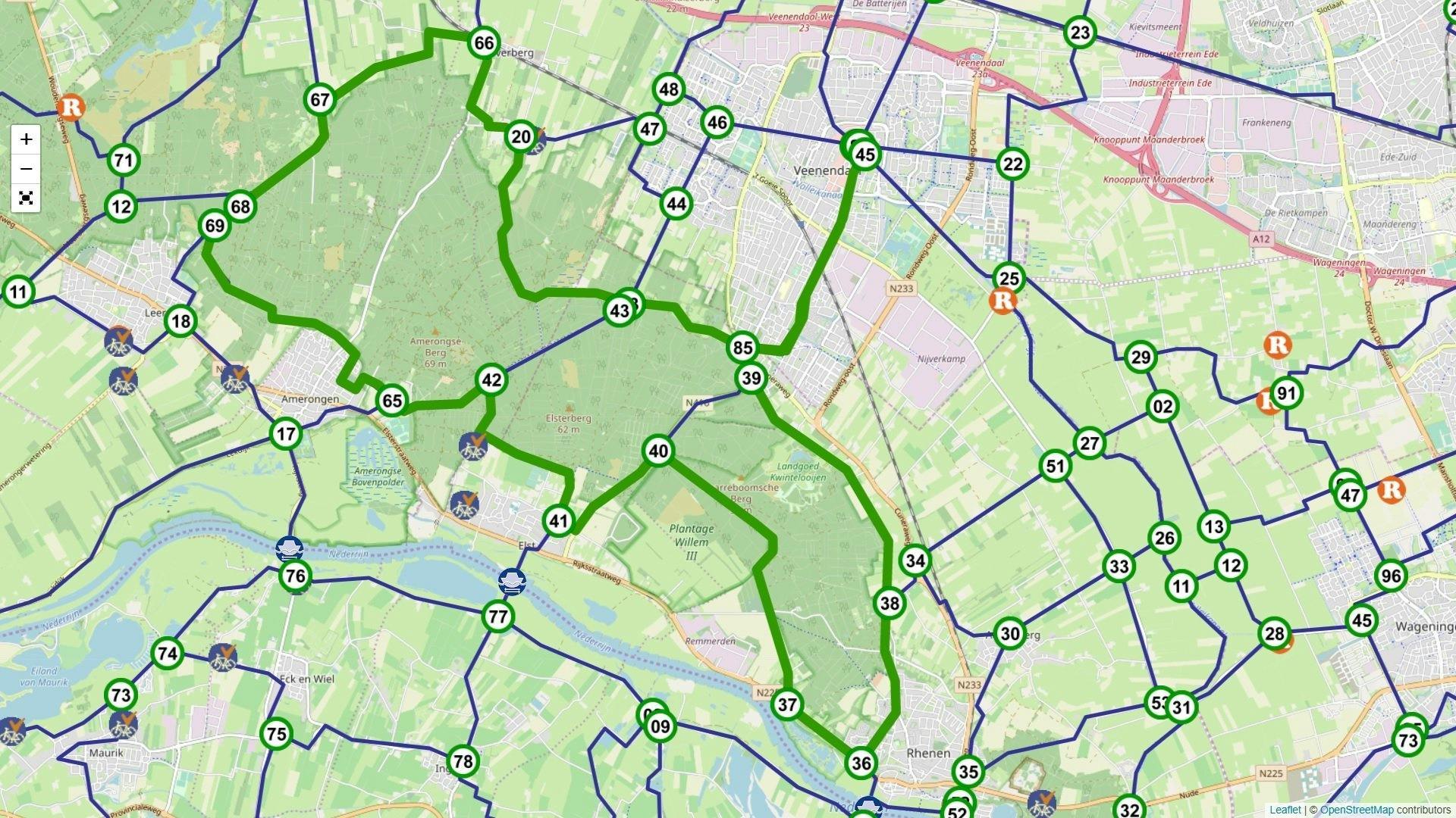 De mooiste fietsroute in Utrecht
