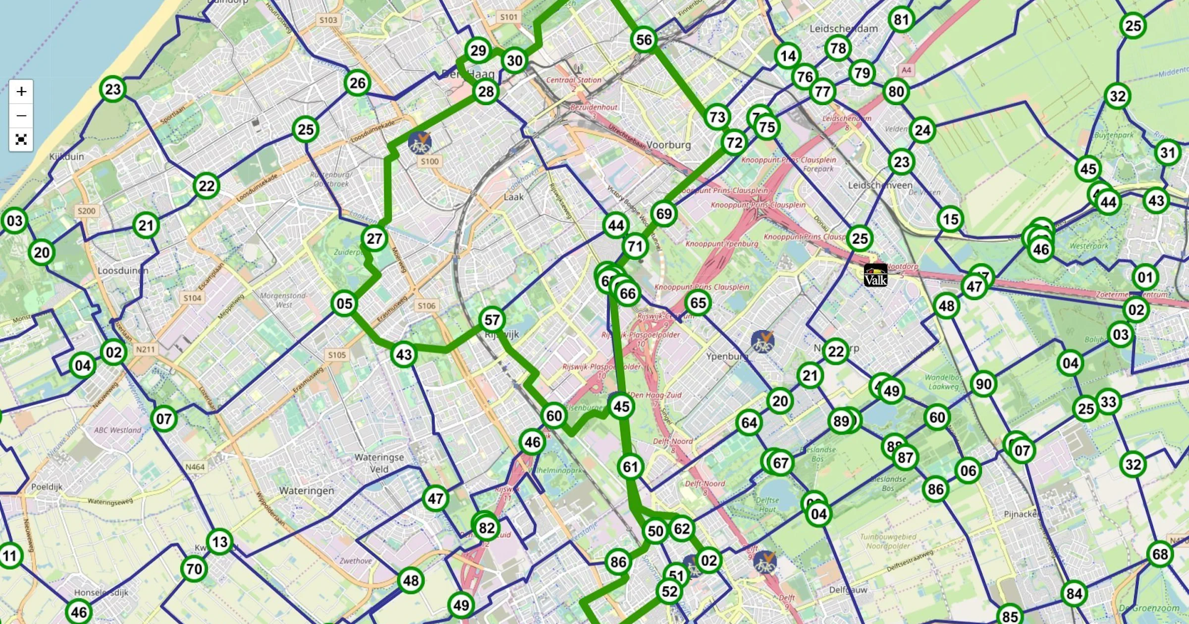 De mooiste fietsroute door Zuid-Holland