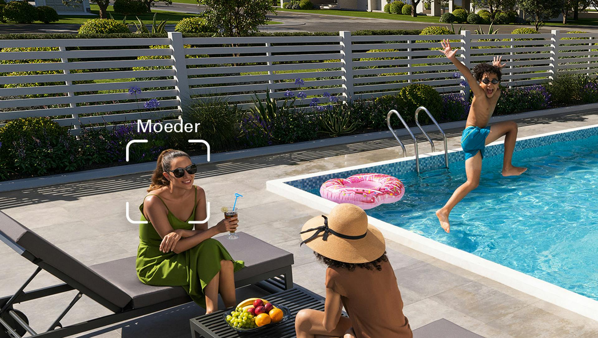 Dankzij gezichtsherkenning weet de Eufycam 3 of je een waarschuwing moet krijgen of niet.