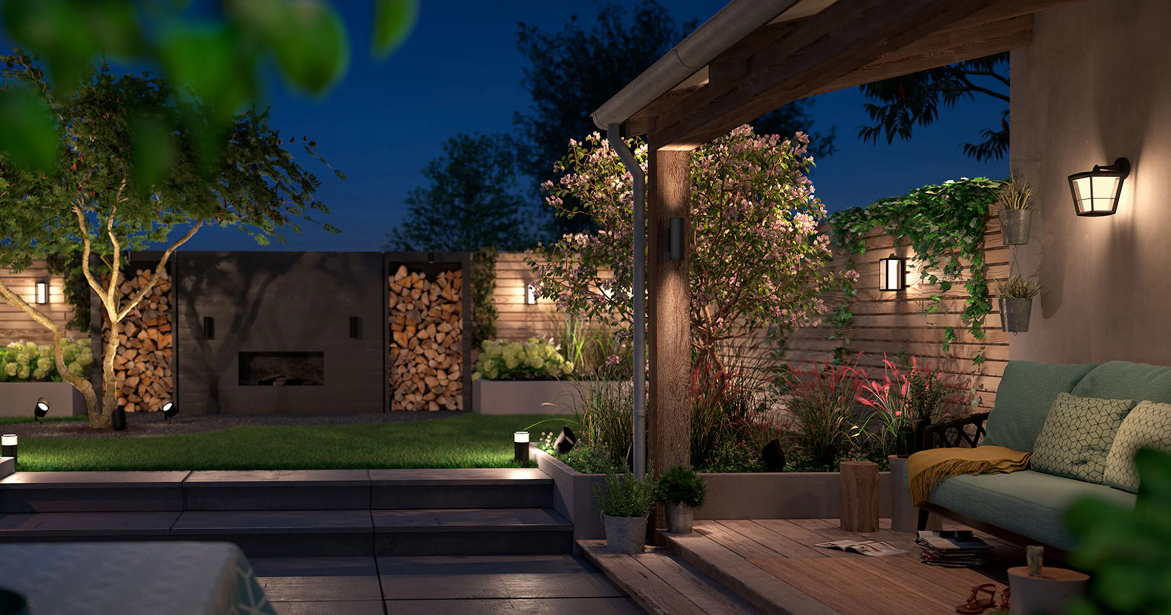 Slimme verlichting voor buiten: wat zijn je opties?