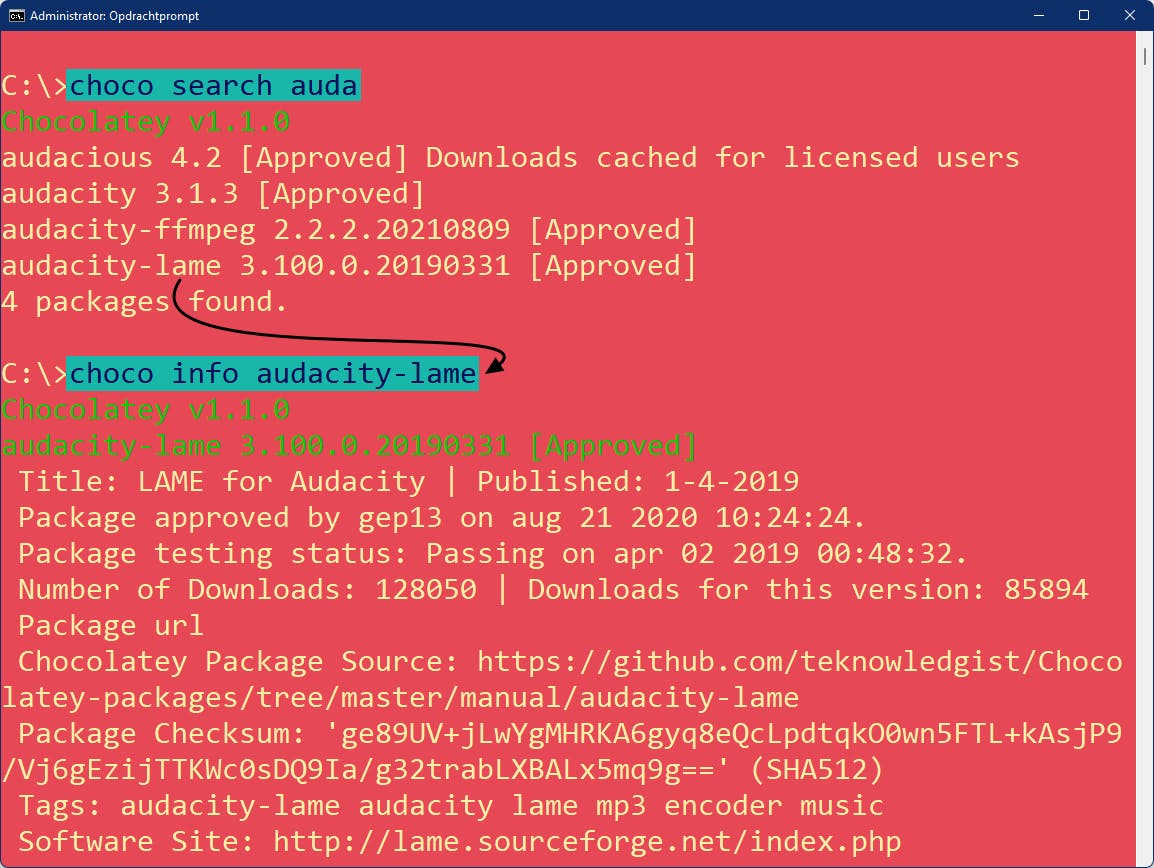 Een programma zoeken, eventueel eerst analyseren en dan installeren.