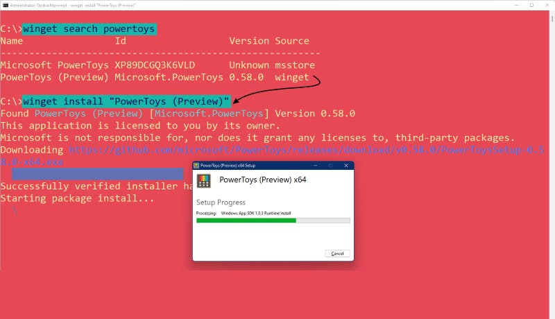 Sommige applicaties bevinden zich in meerdere pakketbronnen (niet zelden in een andere versie).