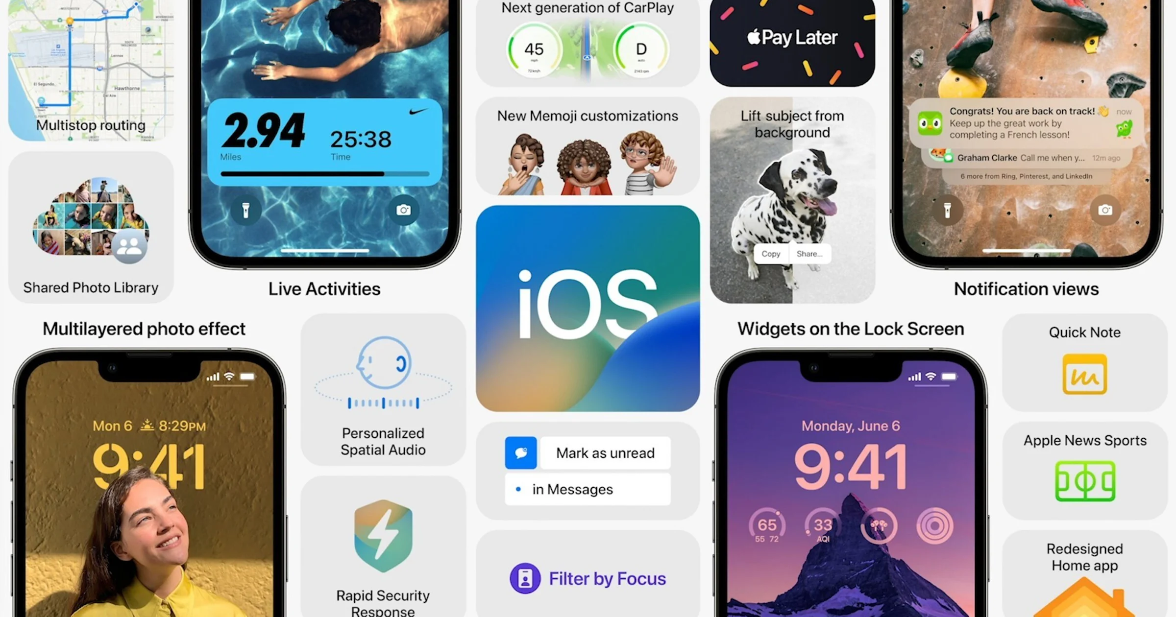Apple vernieuwt toegangsscherm iPhone met iOS 16