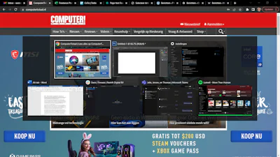 Alt + Tab-venster aanpassen doe je zo