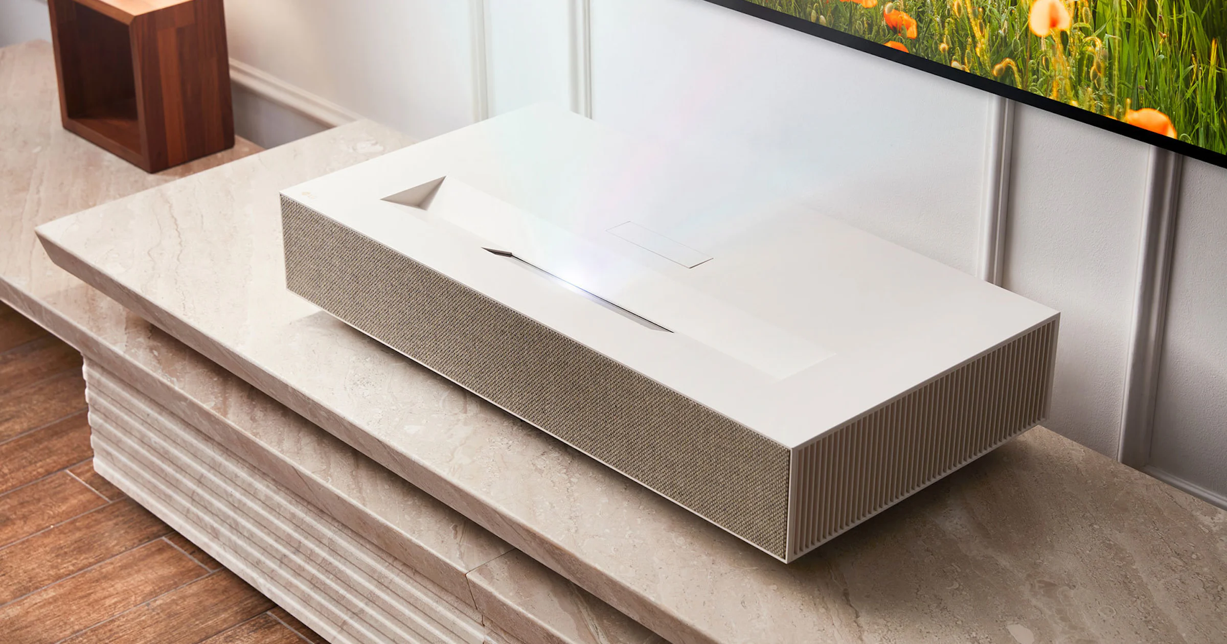 Nieuwe 4k-projector van LG houdt gordijnen open