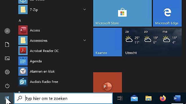 Altijd handig: een tegel met het weer in ‘t Startmenu van Windows 10