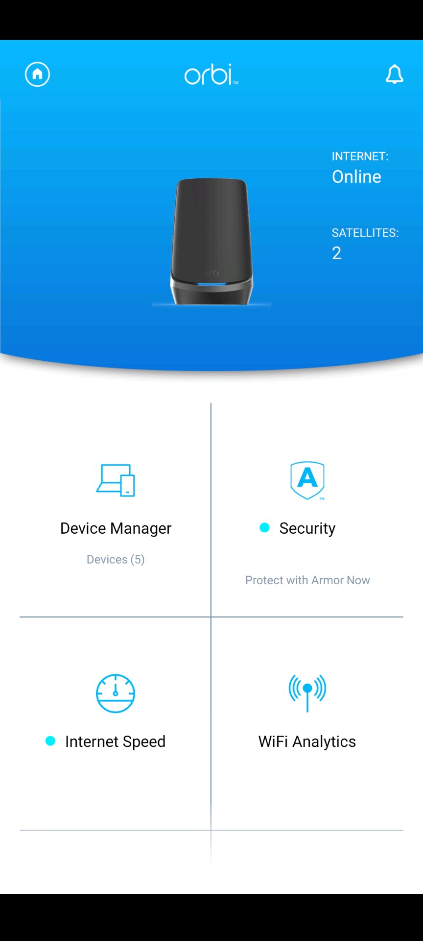 Netgear Orbi app