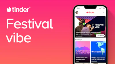 Elkaar sneller vinden met Tinder Festival Mode