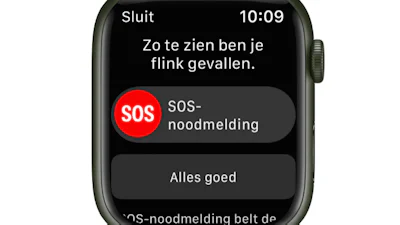 Valdetectie op Apple Watch inschakelen