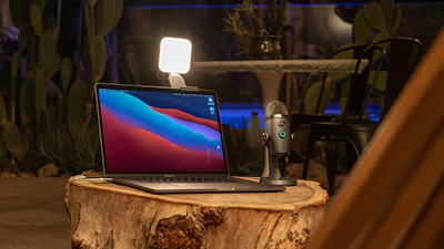 Logitech Litra Glow - Beter belicht bij videovergaderen