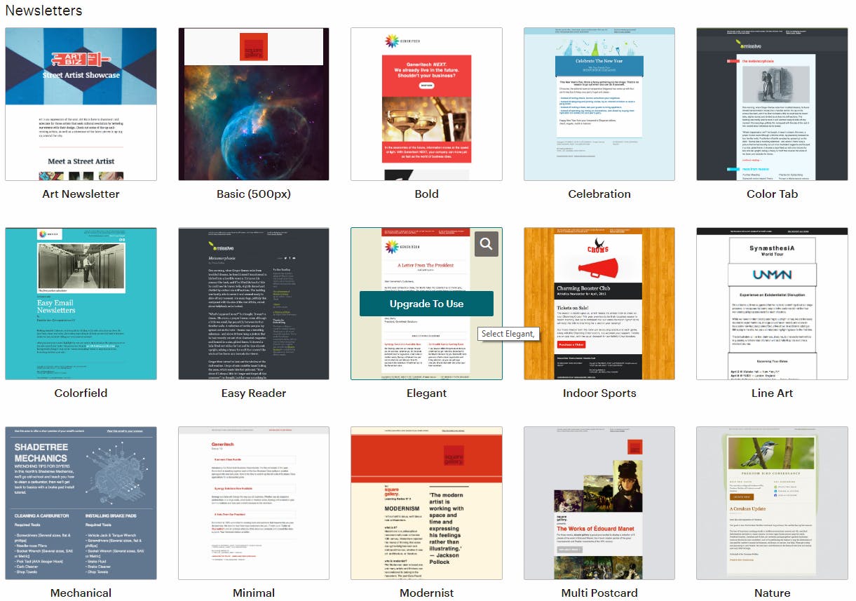 Nieuwsbrieven versturen met Revue