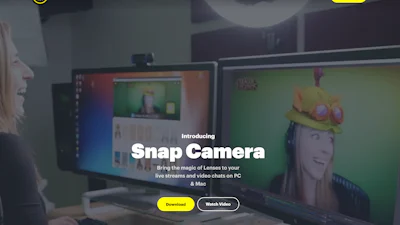 Snap Camera - Vrolijke gesprekken met videofilters
