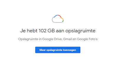 Zo kun je Google Drive-opslagruimte vrijmaken