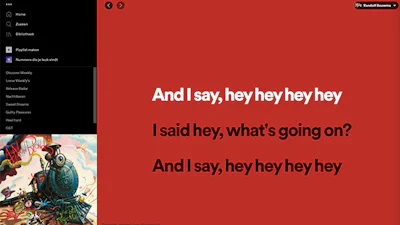 Zing mee met Spotify - Hier vind je songteksten terug