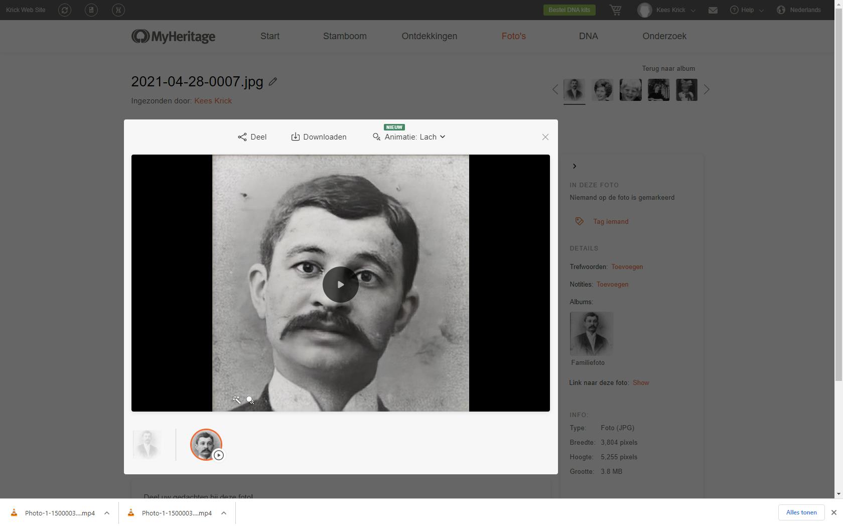 Familiefoto’s omtoveren tot films doe je zo