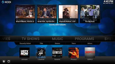 Zo stream je film en series met Kodi