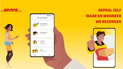 Zo werkt de Mijn DHL-app
