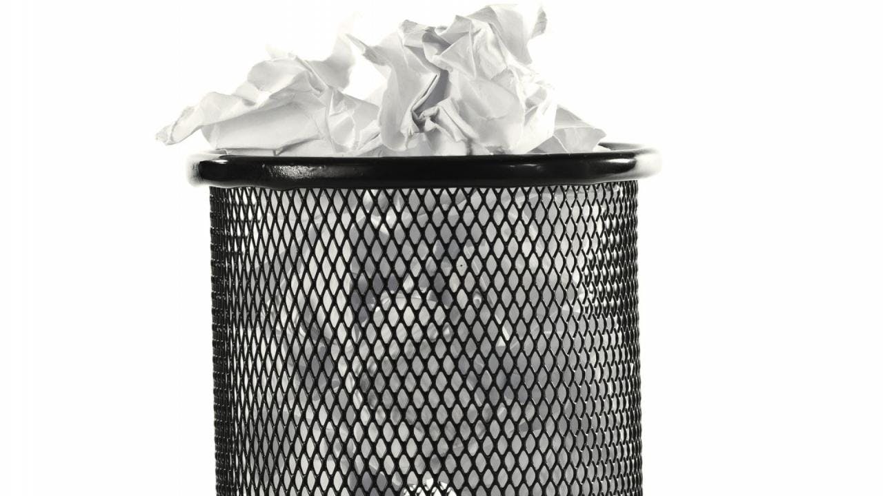 Prullenbak herstellen? Zo doe je dat