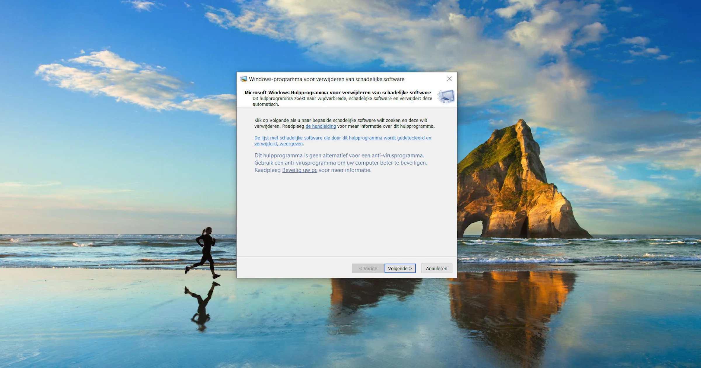 Zo werkt de Malicious Software Removal Tool in Windows 10