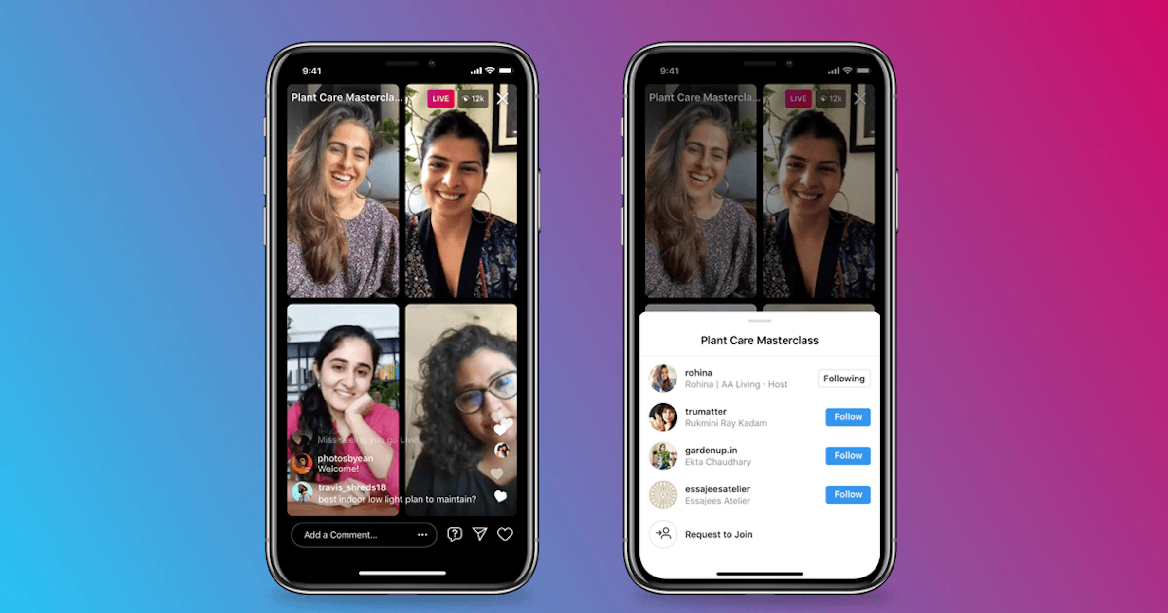 Met Live Room gaat Instagram de strijd aan met Clubhouse