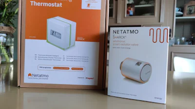 Netatmo modulerende thermostaat review - Opwarmertje