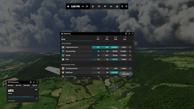 Xbox Game Bar laat zien wat je systeem aantast