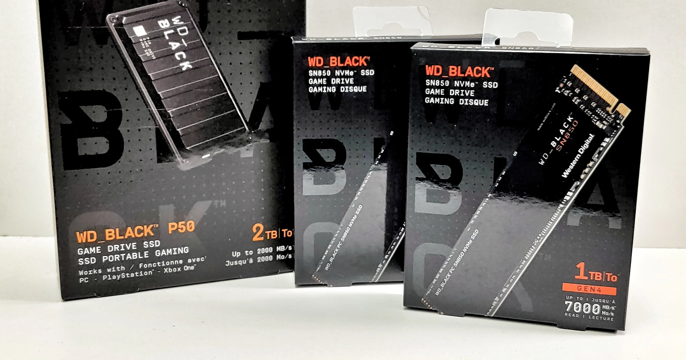 WD_BLACK P50 Game Drive - Supersnelle portable ssd