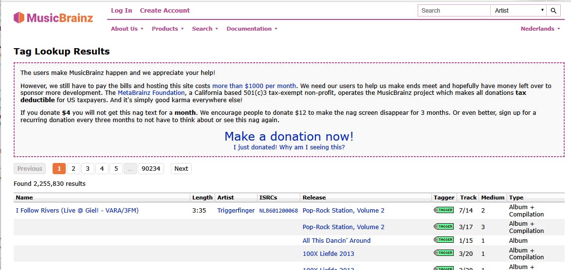 MusicBrainz Picard - Muziek labelen zonder hoofdpijn