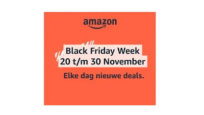 Hoge Black Friday-kortingen op Amazon.nl