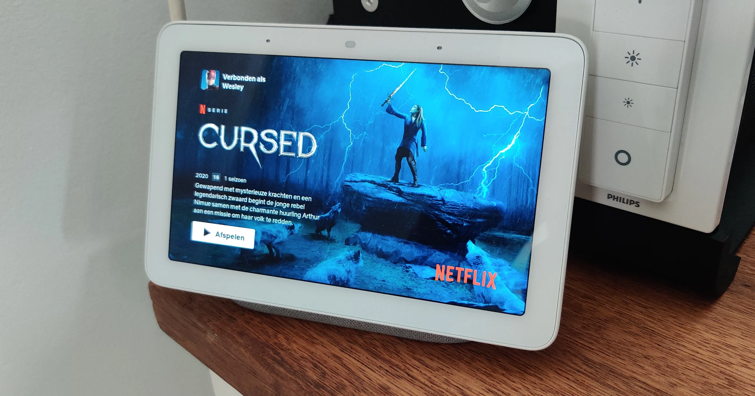Zo kijk je Netflix op de Google Nest Hub