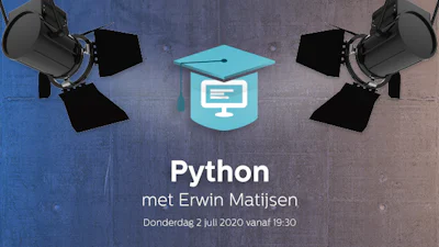 Gratis livestream programmeren met Python: schrijf je nu in!