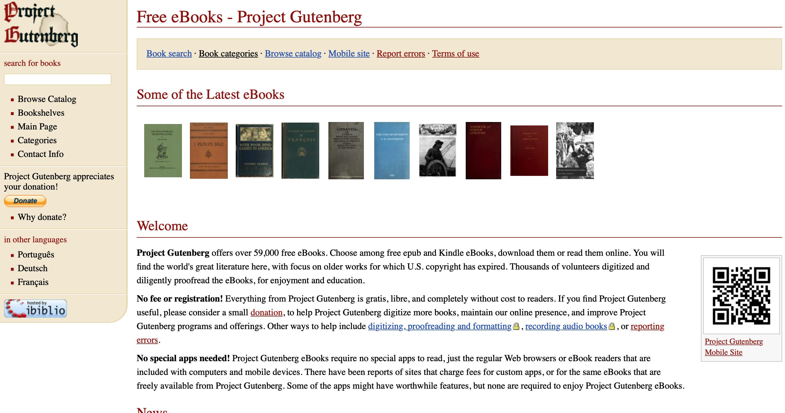 Gratis eBooks downloaden uit het publieke domein