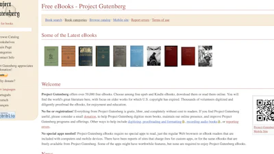 Gratis eBooks downloaden uit het publieke domein
