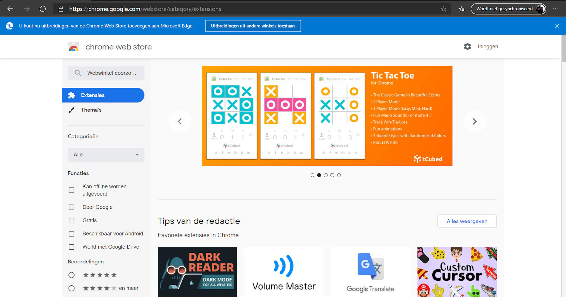 Extensies Edge Chromium: is Google Chrome echt veiliger?