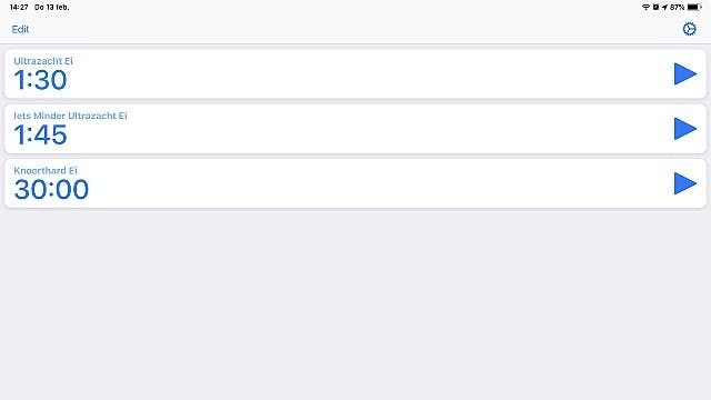 Just Timers voor iOS, timen maar!