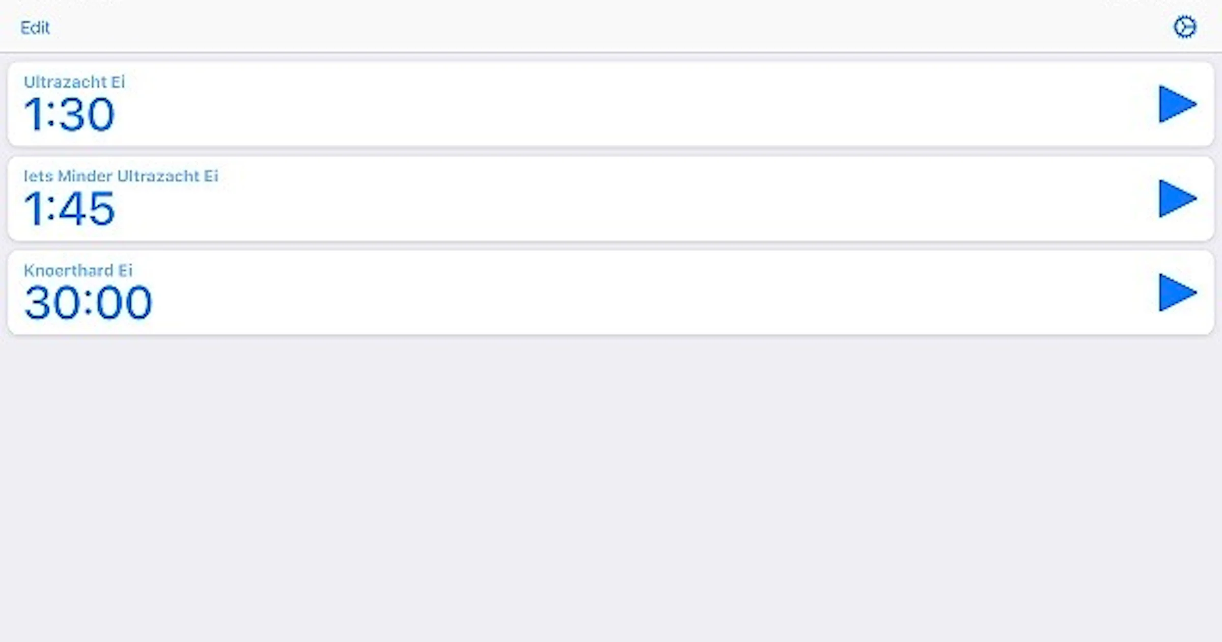 Just Timers voor iOS, timen maar!