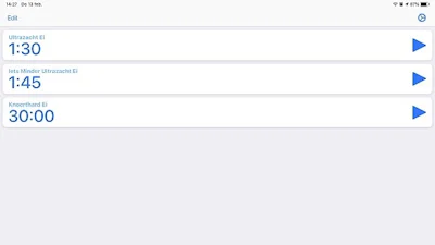 Just Timers voor iOS, timen maar!