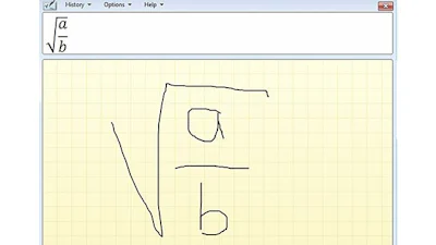 Wiskundige formules tekenen in Windows 10