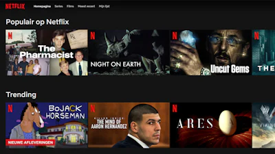 Automatisch afspelende trailers Netflix uitschakelen