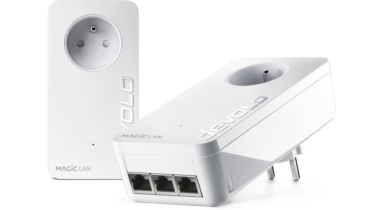 Devolo Magic 2 LAN triple - Powerline-set met drie gigabit-poorten