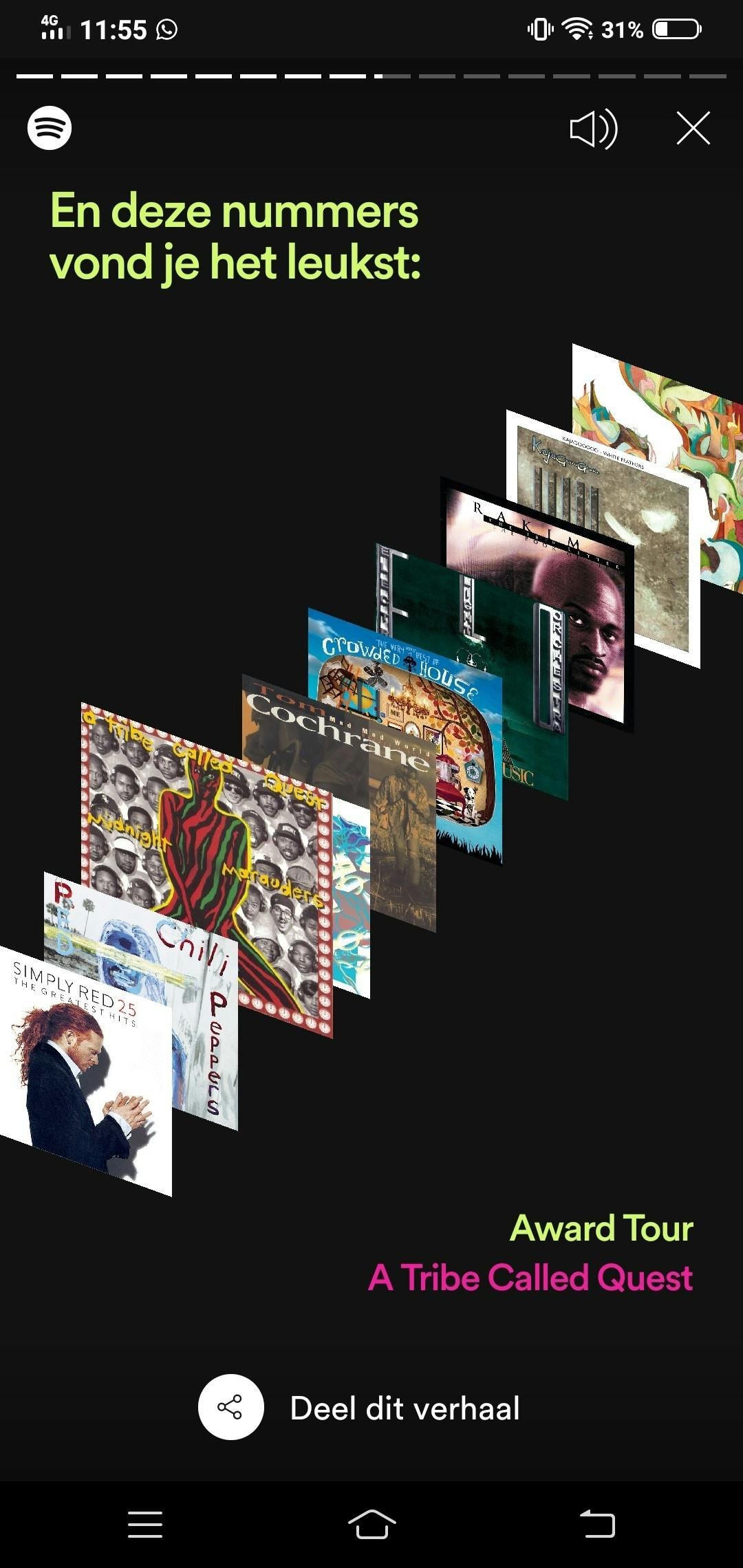 Spotify 2019 Wrapped - Jouw jaar in muziek