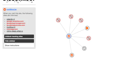 Zo stop je trackers met Disconnect