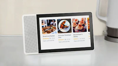 Eigen foto's presenteren op een smart display met Google Assistent